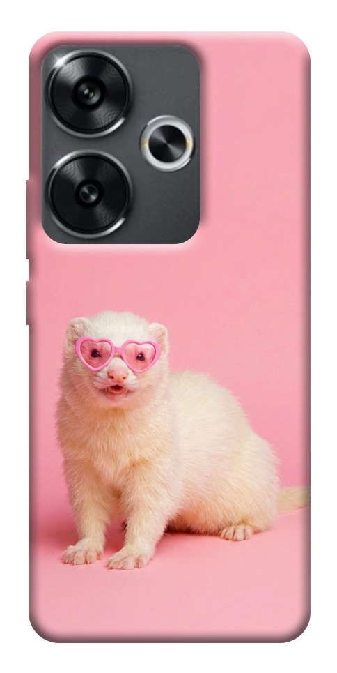 Чохол Білий тхір для Xiaomi Poco F6