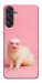 Чехол Белый хорёк для Galaxy M55
