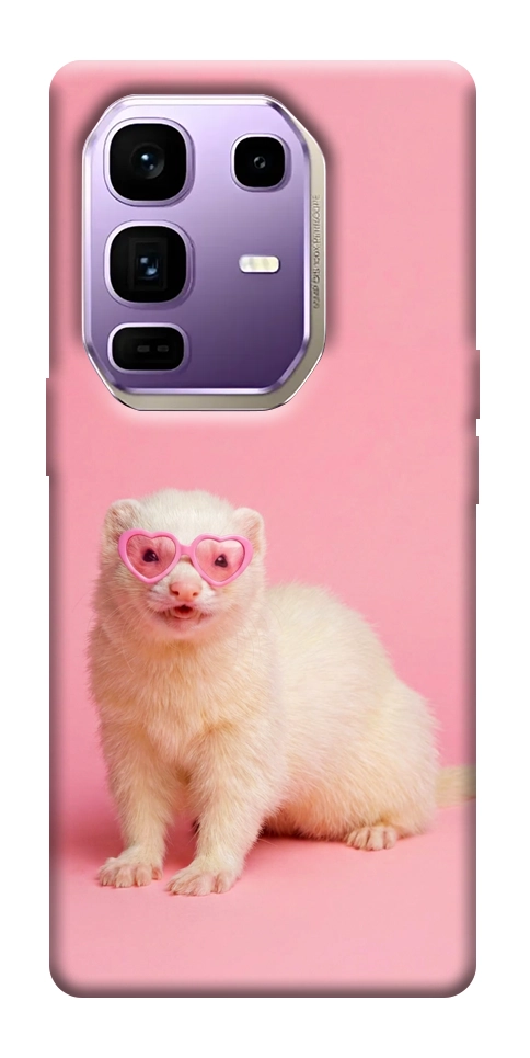 Чехол Белый хорёк для Infinix Note 50 Pro+