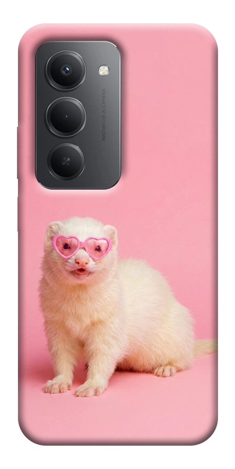 Чехол Белый хорёк для Xiaomi Redmi 15 (Europe version)