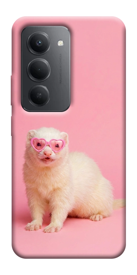 Чехол Белый хорёк для Xiaomi Redmi 15 (Global)