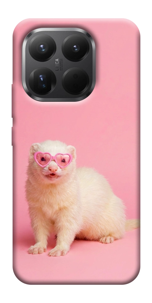 Чехол Белый хорёк для Xiaomi 15T Pro