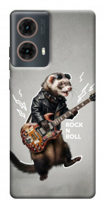 Чехол Рок хорёк для Motorola Moto G85