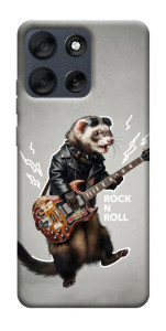 Чехол Рок хорёк для Motorola Moto G56 5G