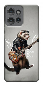 Чехол Рок хорёк для Motorola Edge 50