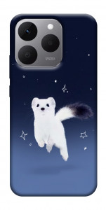 Чехол Хорёк в снегу для Realme 15T
