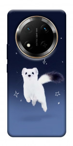 Чехол Хорёк в снегу для Huawei Honor X9c