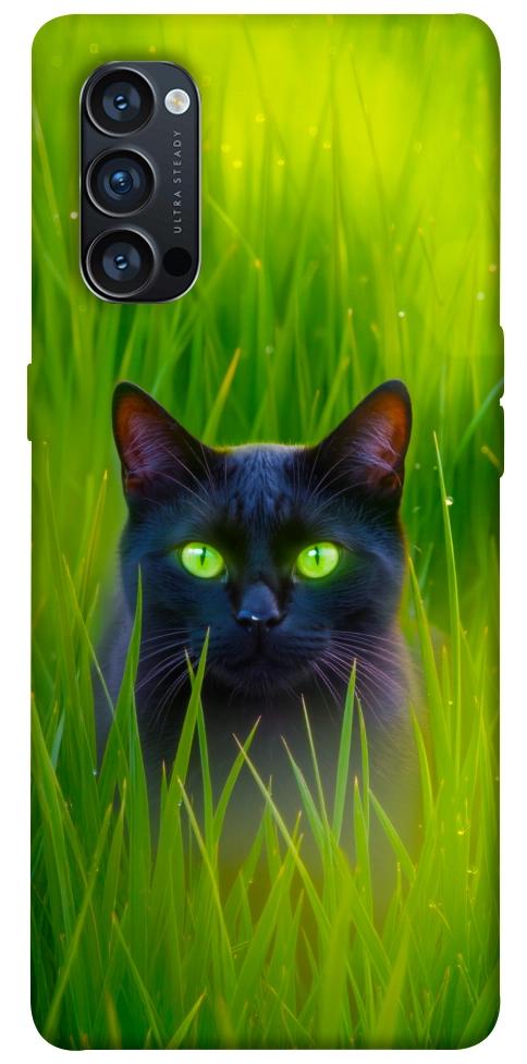 Чехол Cat in the grass для Oppo Reno 4 Pro 5G