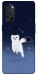 Чехол Хорёк в снегу для Oppo Reno 4 Pro 5G