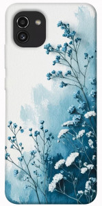 Чехол Blue minimal для Galaxy A03