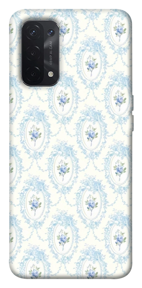 Чехол Голубая классика для Oppo A74 5G