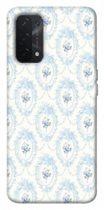 Чехол Голубая классика для Oppo A74 5G