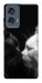 Чехол Black and white cats для Motorola Edge 50 Fusion
