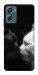 Чехол Black and white cats для Motorola Moto G06