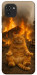 Чехол Burning cat для Galaxy A03