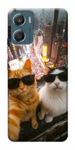 Чехол Cool cats city для Motorola Moto G06