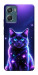 Чехол Galaxy purple cat для Motorola Moto G06