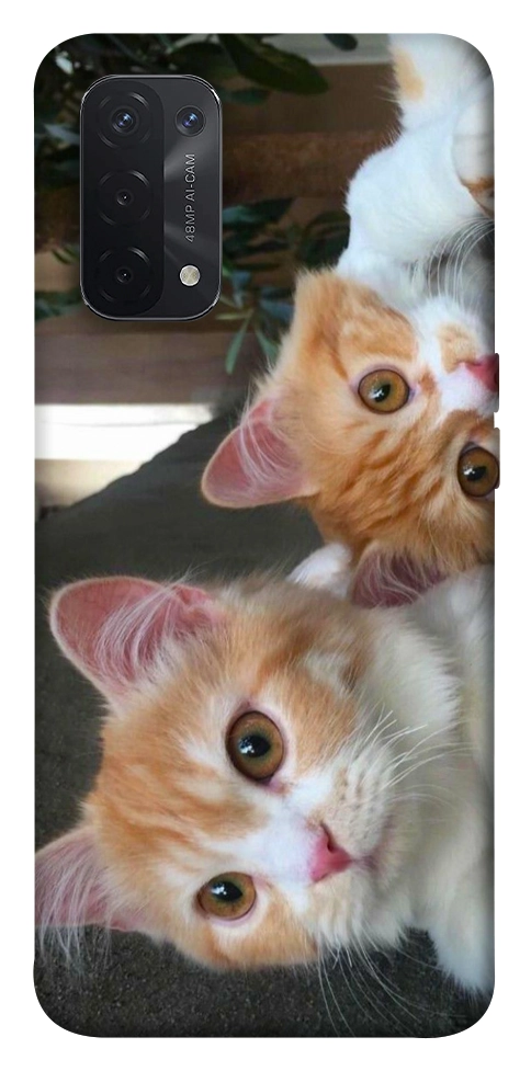 Чехол Fluffy Duo для Oppo A74 5G