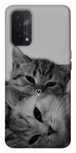 Чехол Grey cats для Oppo A74 5G
