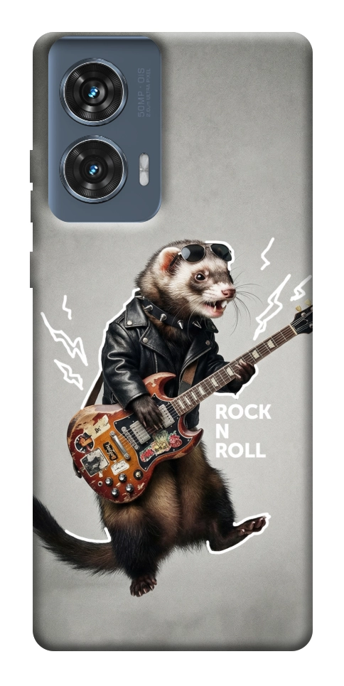 Чехол Рок хорёк для Motorola Edge 50 Fusion