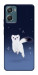 Чехол Хорёк в снегу для Motorola Moto G06