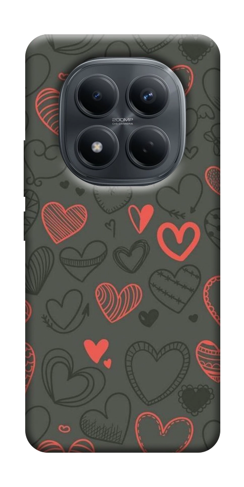 Чохол Милі серця для Xiaomi Redmi Note 15 5G (EU)
