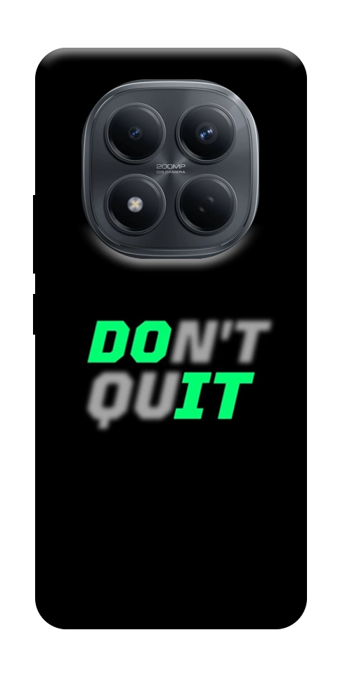 Чехол Don't quit для Xiaomi Redmi Note 15 5G (EU)