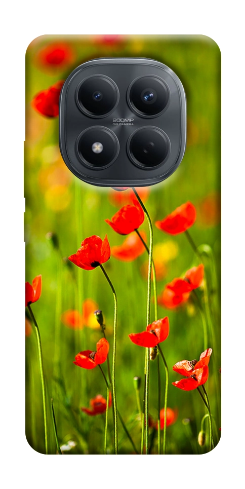 Чехол Маковое поле для Xiaomi Redmi Note 15 5G (EU)