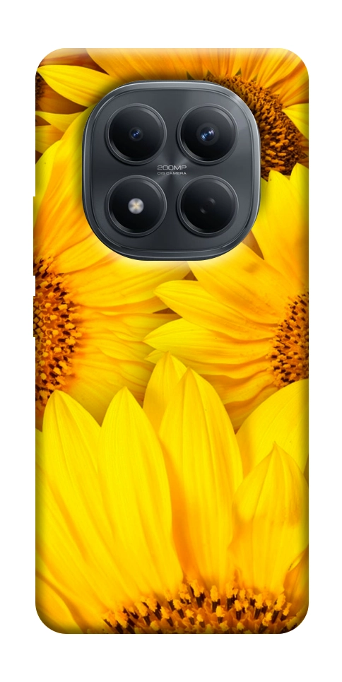 Чехол Букет подсолнухов для Xiaomi Redmi Note 15 5G (EU)