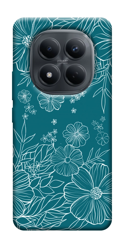 Чехол Botanical illustration для Xiaomi Redmi Note 15 5G (EU)