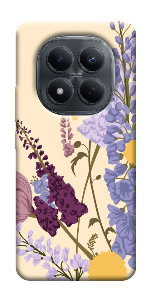 Чехол Flowers art для Xiaomi Redmi Note 15 5G (EU)