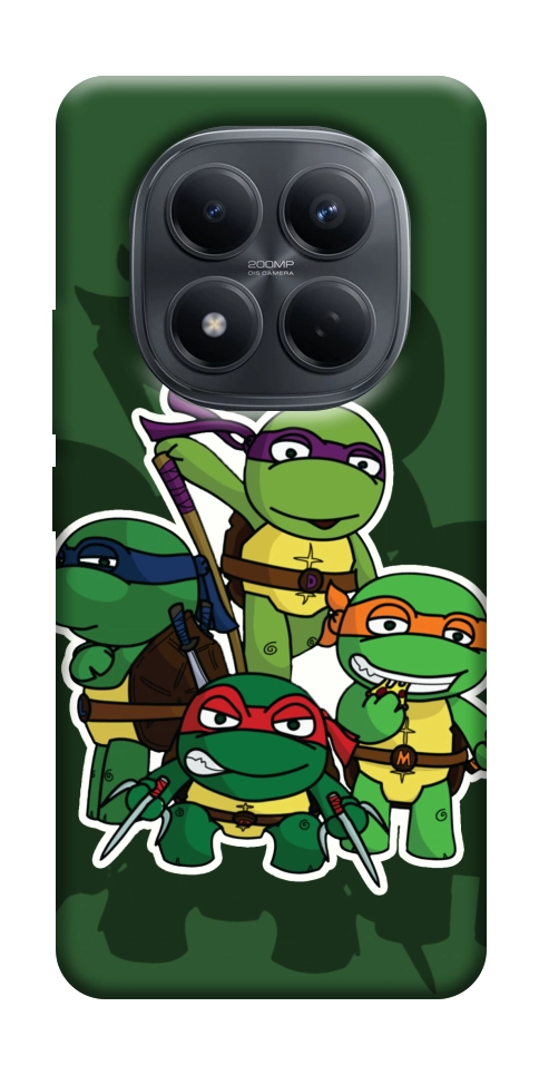 Чехол Green turtles для Xiaomi Redmi Note 15 5G (EU)