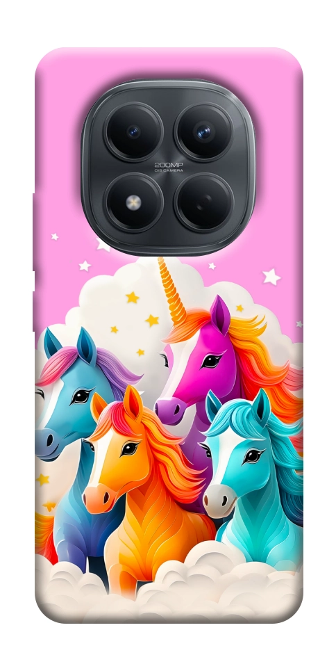 Чехол Пони в облаках для Xiaomi Redmi Note 15 5G (EU)