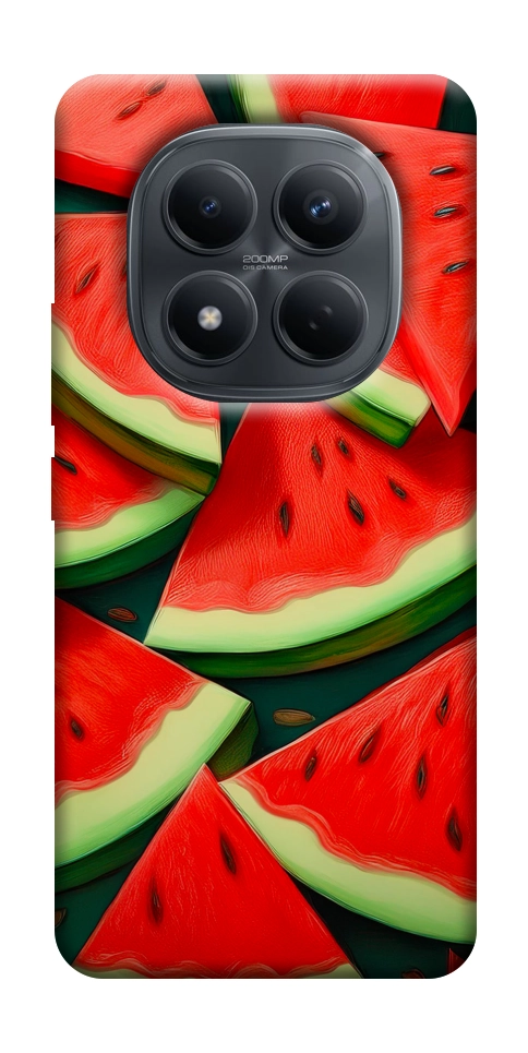 Чехол Скибки арбуза для Xiaomi Redmi Note 15 5G (EU)