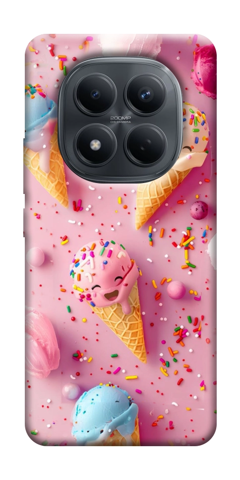 Чехол Веселое мороженое для Xiaomi Redmi Note 15 5G (EU)
