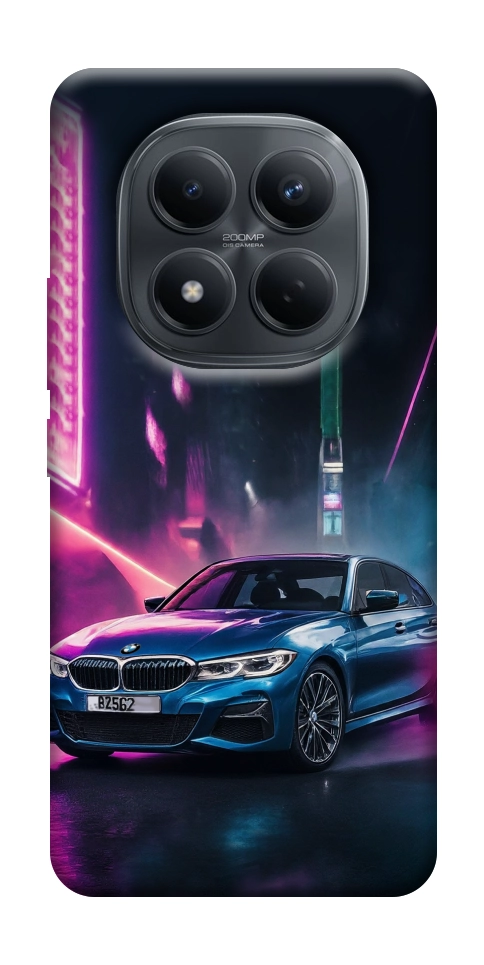 Чехол Неоновое BMW для Xiaomi Redmi Note 15 5G (EU)