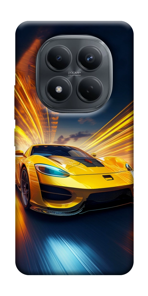 Чехол Yellow Porsche для Xiaomi Redmi Note 15 5G (EU)