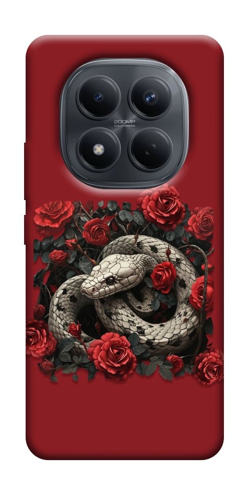 Чехол Roses snake для Xiaomi Redmi Note 15 5G (EU)