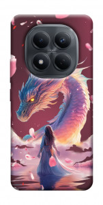 Чохол Girl and dragon для Xiaomi Redmi Note 15 4G (EU)