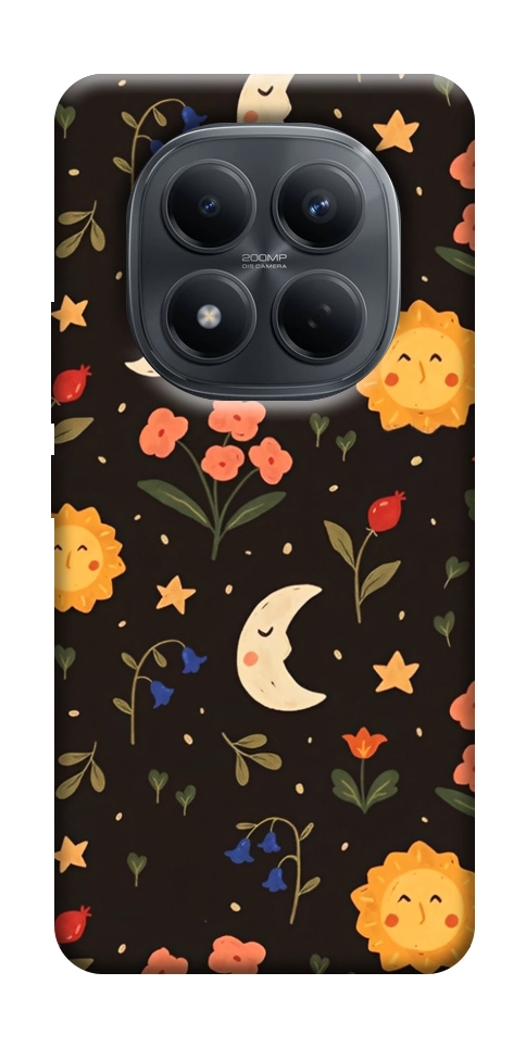 Чехол Полевые цветы для Xiaomi Redmi Note 15 5G (EU)