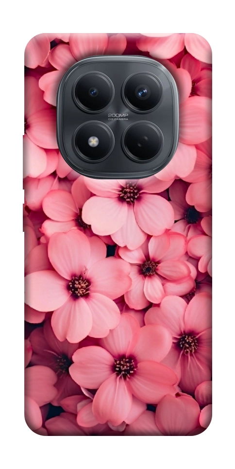 Чехол Pink flowers для Xiaomi Redmi Note 15 5G (EU)