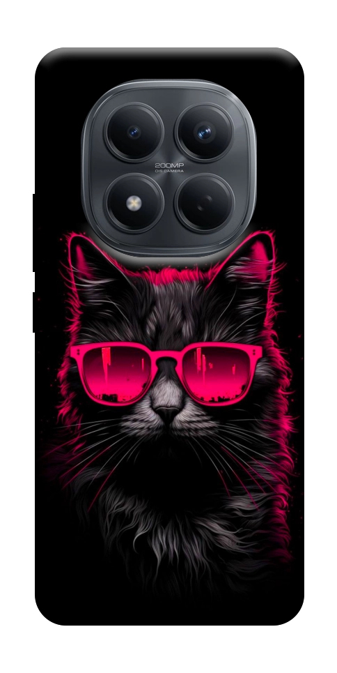 Чехол Cyberpunk cat для Xiaomi Redmi Note 15 5G (EU)