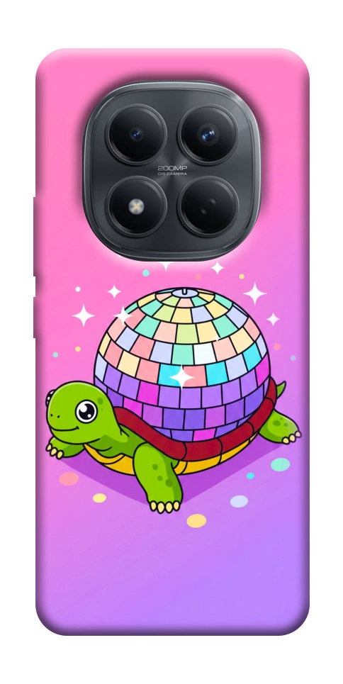 Чехол Disco turtle для Xiaomi Redmi Note 15 5G (EU)