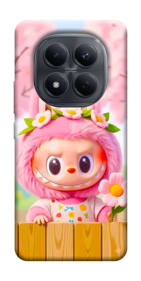 Чехол Labubu flower для Xiaomi Redmi Note 15 5G (EU)