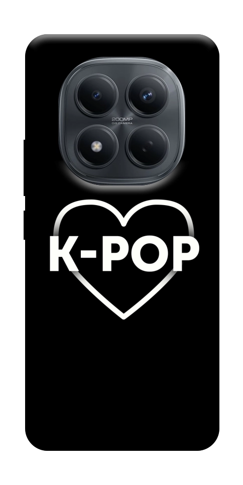 Чехол LOVE Kpop для Xiaomi Redmi Note 15 5G (EU)