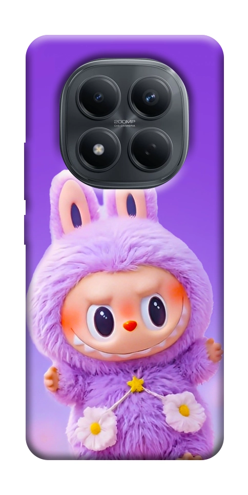Чехол Labubu purple для Xiaomi Redmi Note 15 5G (EU)