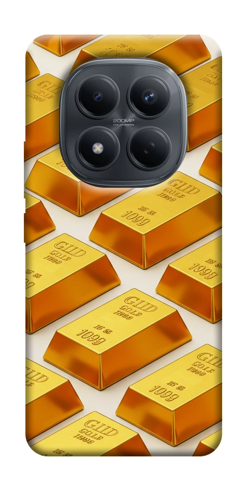 Чехол Gold bars для Xiaomi Redmi Note 15 5G (EU)