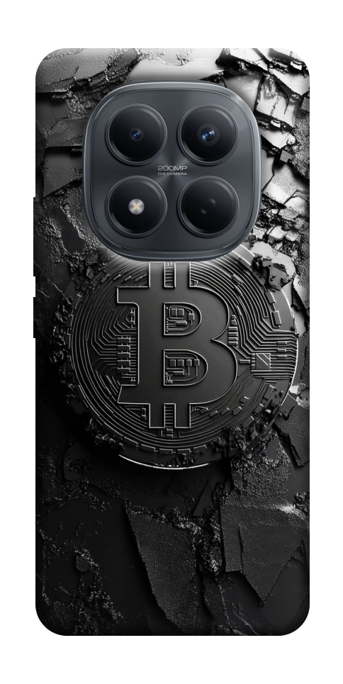 Чехол Dark bitcoin для Xiaomi Redmi Note 15 5G (EU)