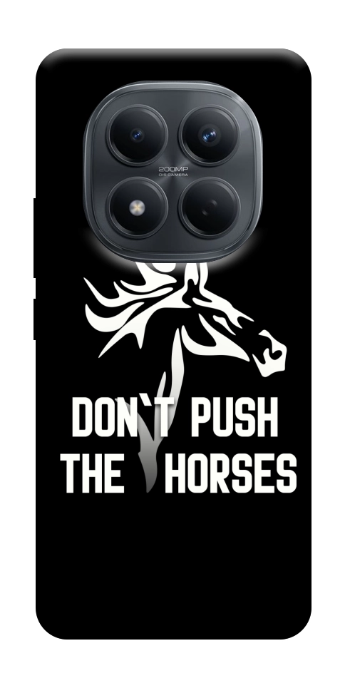Чехол Dont push the horses для Xiaomi Redmi Note 15 5G (EU)