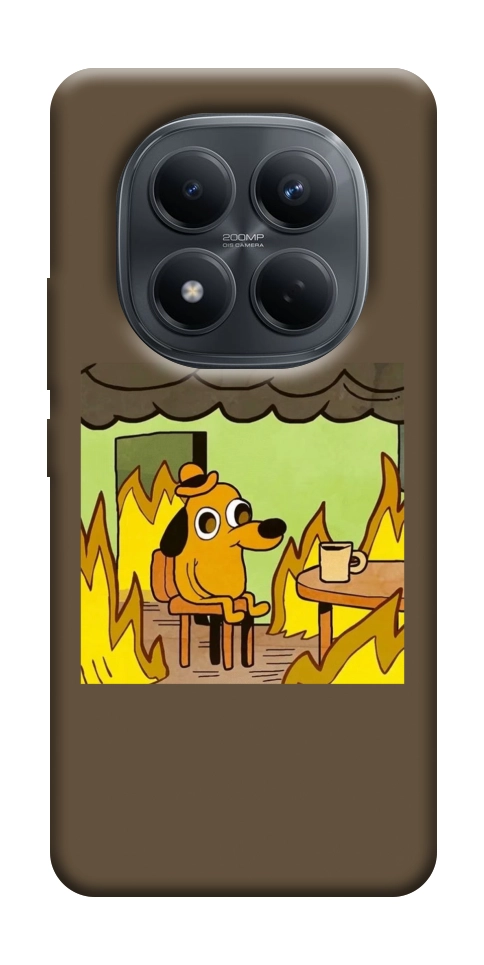 Чехол Dog in the fire для Xiaomi Redmi Note 15 5G (EU)